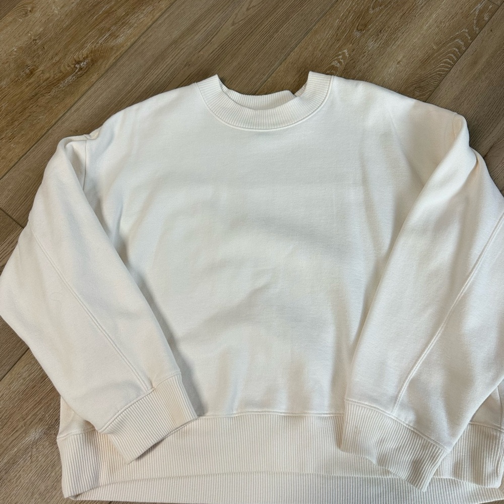 White Unisex Crewneck